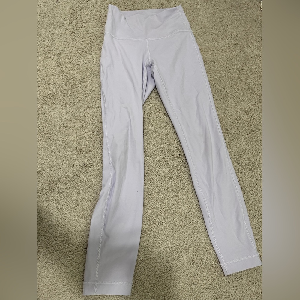 Lululemon WUNDER UNDER HIGH-RISE TIGHT 25" *LUXTREME in Lavender Dew